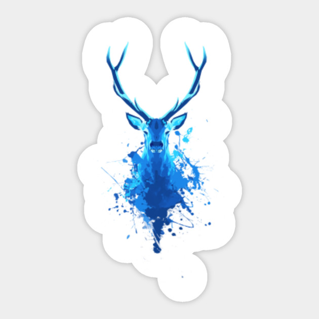 Lighted Deer - Harry Potter - Sticker | TeePublic